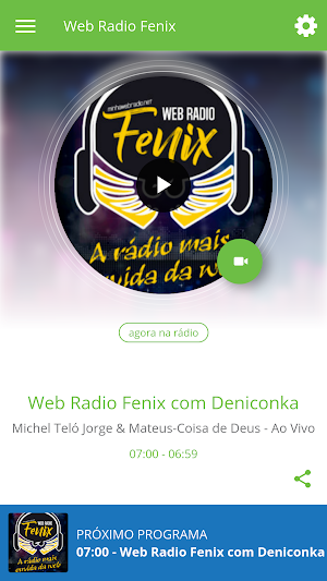 Web Radio Fenix Screenshot 0
