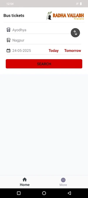 Radha Vallabh Travels Screenshot 0