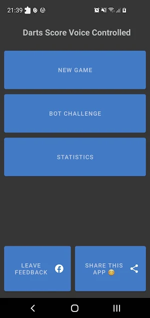 Darts Score VOICE Controlled Screenshot 3