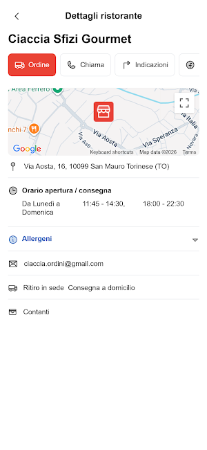 Ciaccia Sfizi Gourmet Screenshot 2
