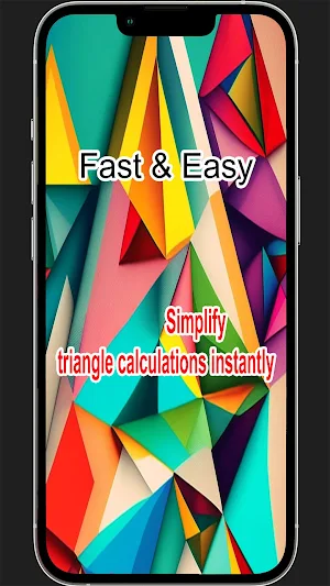 Heron's Formula Triangle Calc. Screenshot 1