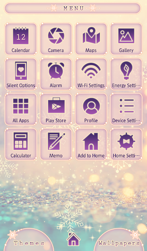 Winter Brilliance Theme +HOME Screenshot 1