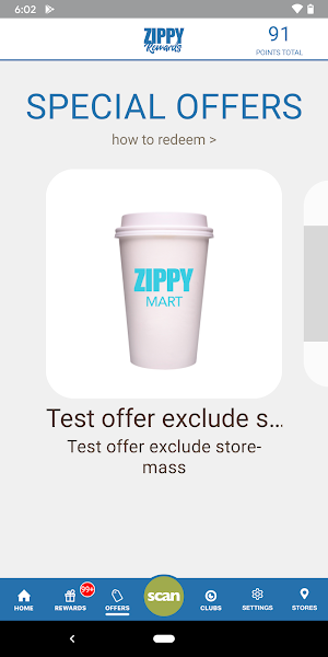 ZipLine Rewards Screenshot 1