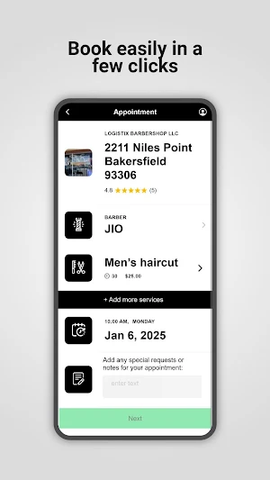 LOGISTIX BARBERSHOP Screenshot 2