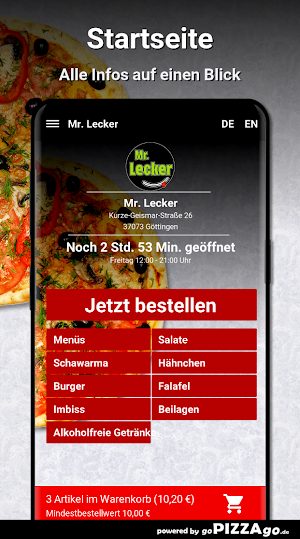 Mr. Lecker Göttingen Screenshot 1