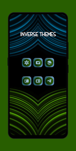 Green Teal Bubblegummers Icons Screenshot 3