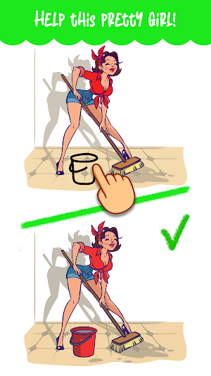 Draw one part - Fun drawing Screenshot 0