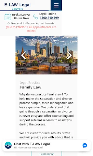 E-LAW Legal Screenshot 0