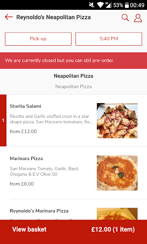 Reynoldo's Neapolitan Pizza Screenshot 1