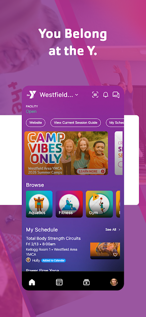 Westfield Area YMCA Screenshot 1