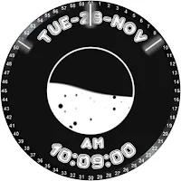 Animated Gyro Water Watch Face