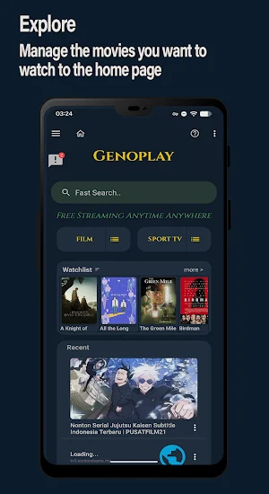 GenoPlay: Fast, Safe, GGNonton Screenshot 1