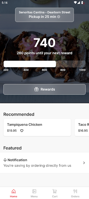 Senoritas Cantina Screenshot 0