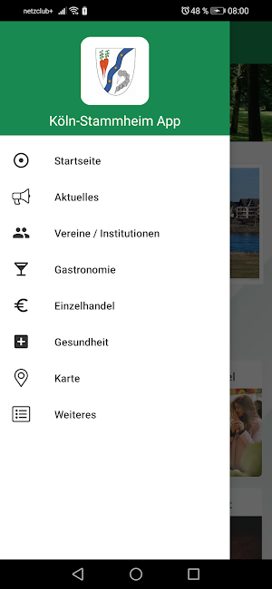 Köln-Stammheim App Screenshot 2