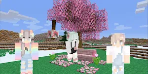 Cute Kawaii Skin Pack For MCPE Screenshot 0