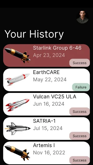 AstroScope Launch Monitor Screenshot 1