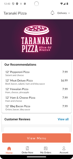 Taranaki Pizza Screenshot 1