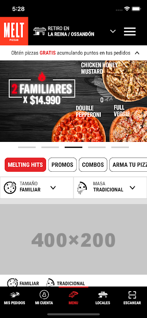 Melt Pizzas Screenshot 1