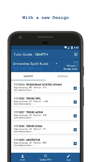 Tutor Guide SBMPTN (Retained) Screenshot 2