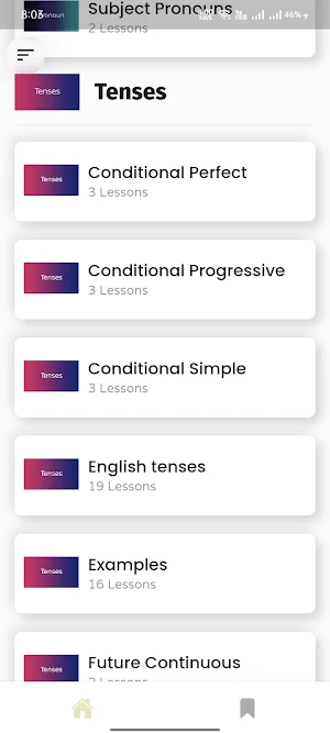Learn Grammer Pro Screenshot 1