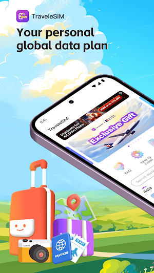 TraveleSIM Screenshot 0