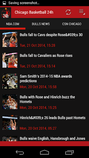 Chicago Basketball 24h Screenshot 1