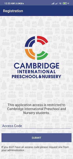 Cambridge International Nursery Screenshot 0