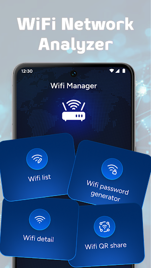 Wifi Analyzer: Wifi Password Screenshot 0