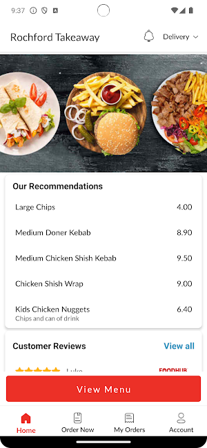 Rochford Takeaway Screenshot 1