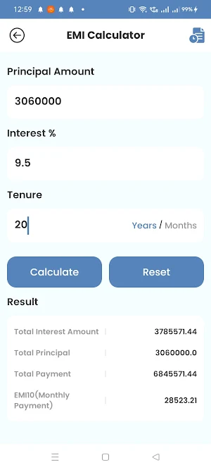 CashLoan -Auto Loan Calculator Screenshot 1