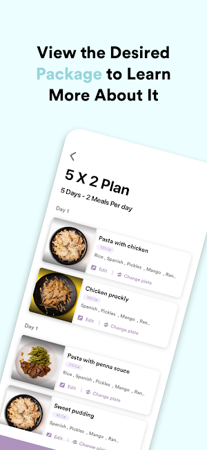 Food Fitness Screenshot 2