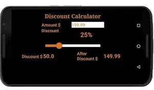 Discount Calculator Screenshot 2