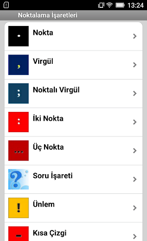 Noktalama İşaretleri Screenshot 1