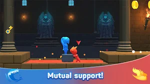 Water & Fire Stickman 3D Screenshot 2