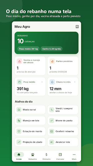 Meu Agro: Controle de Rebanho Screenshot 0