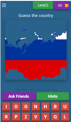 Угадай страну по карте Screenshot 2