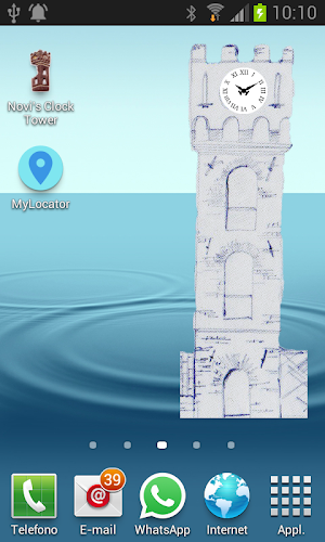 Clock tower of Novi di Modena Screenshot 1