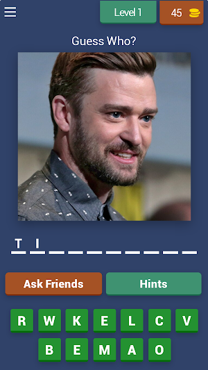 Pop Music Artists Quiz Screenshot 0