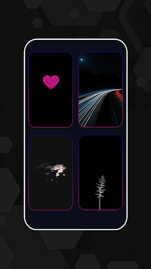 خلفيات فخمة مع ساعة Screenshot 2