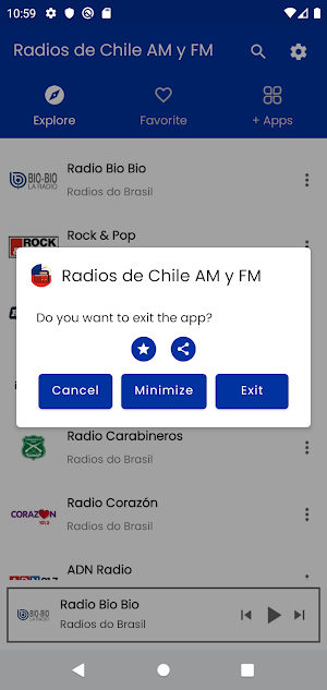 Radios de Chile en vivo Screenshot 2