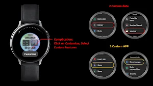 Mixed color Function Wear OS Screenshot 1