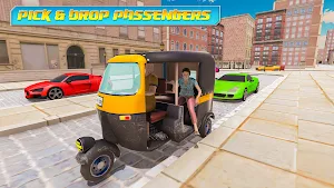 Tuk Tuk Modern Rickshaw Driver: 3D Driving Games Screenshot 2