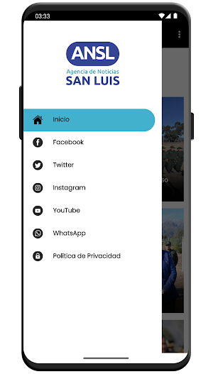 Agencia de Noticias San Luis Screenshot 1