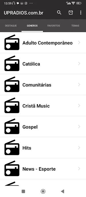 Up Rádios Screenshot 1