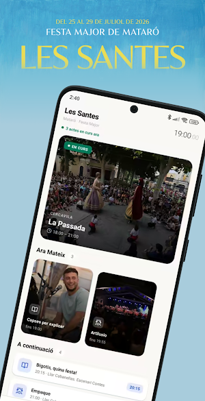 Les Santes - Mataró Festival Screenshot 0