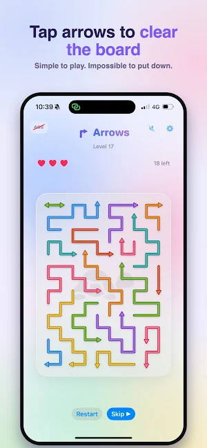 Arrow Puzzle: Tap & Escape Screenshot 0