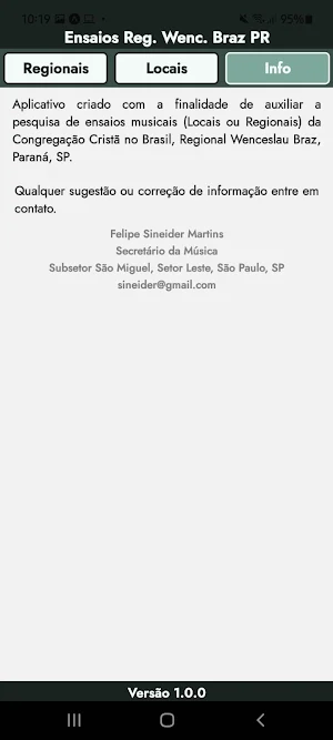 CCB Ensaios Reg. Wenc. Braz PR Screenshot 3