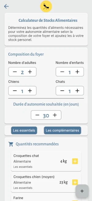 Fourmi Futée-Gestion de stock Screenshot 2