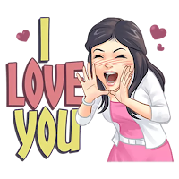 WASticker amour WASticker Love