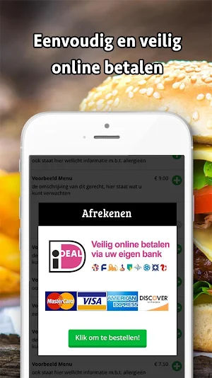 Snackbar Hennie Ris Screenshot 2